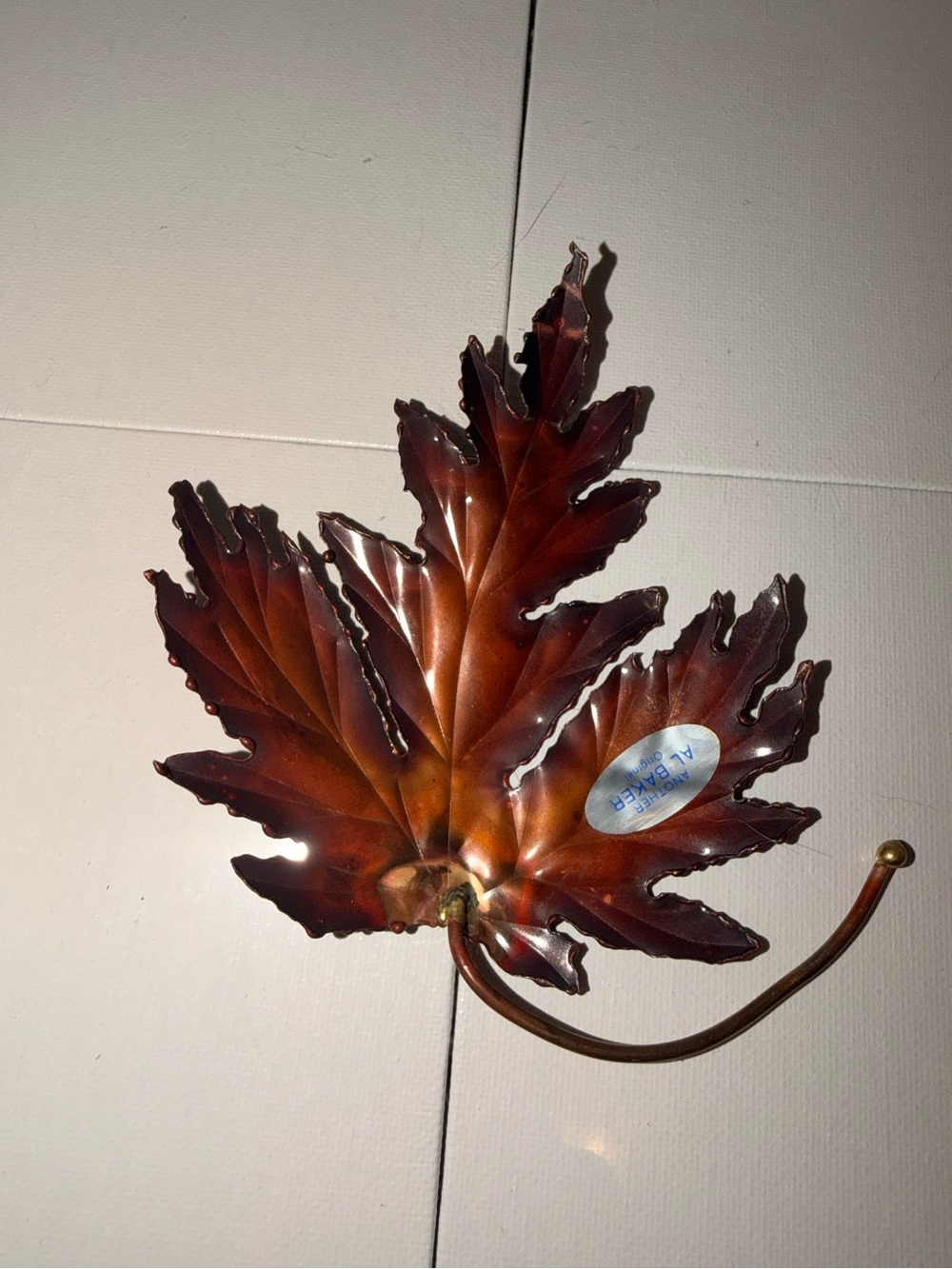 Vintage Al Baker Fall Leaf Design